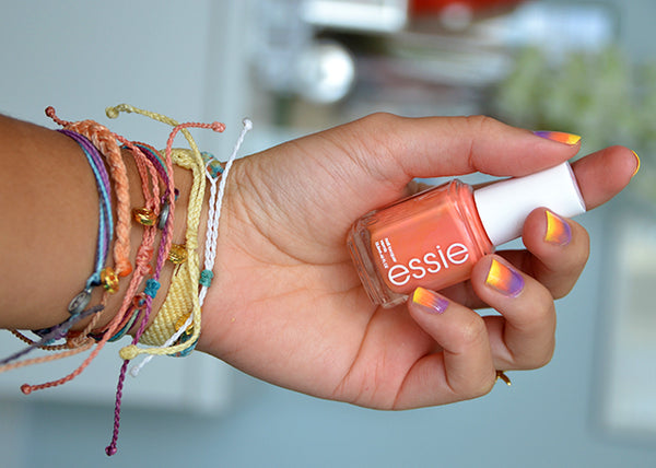 DIY: Sunset Painted Nails