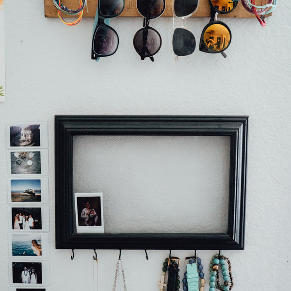 DIY Sunglasses Holder