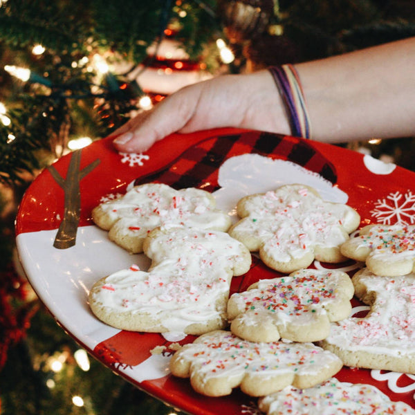 Holiday Peppermint Sugar Cookies