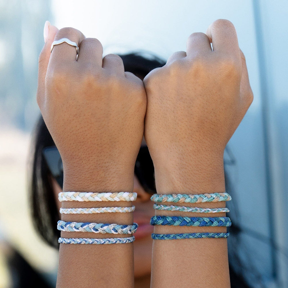 Silver Surf Braided Bracelet 5