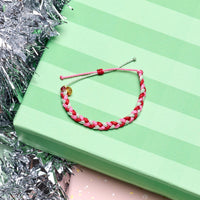 Jolly Holiday Braided Bracelet Gallery Thumbnail