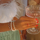 Under the Mistletoe Braided Bracelet