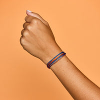 Blue & Orange Bracelet Gallery Thumbnail