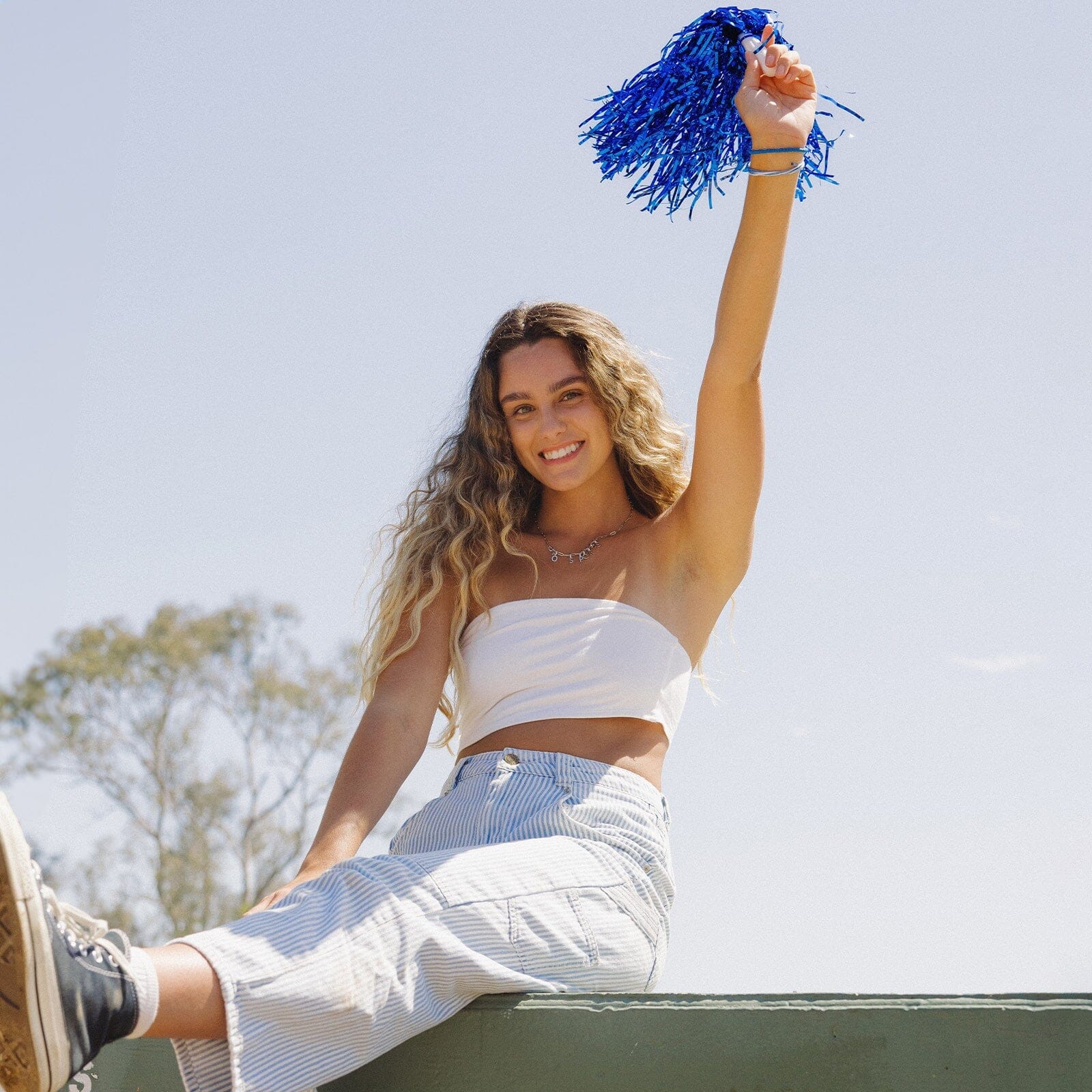 Blue & White Bracelet