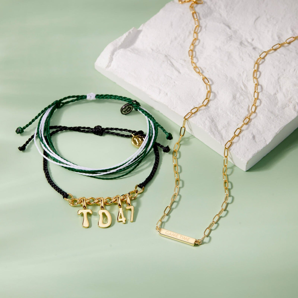 Green & White Collection