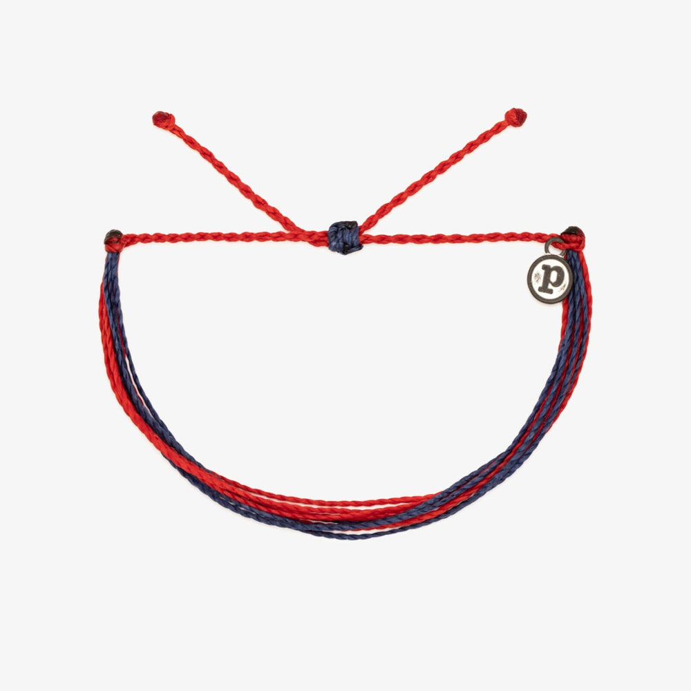 Red & Navy Bracelet 1