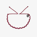 Maroon & White Bracelets