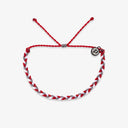 Red, White & Grey Bracelets