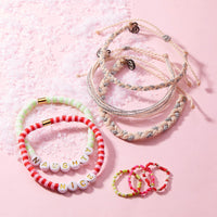 Snowfall Mini Braided Bracelet Gallery Thumbnail