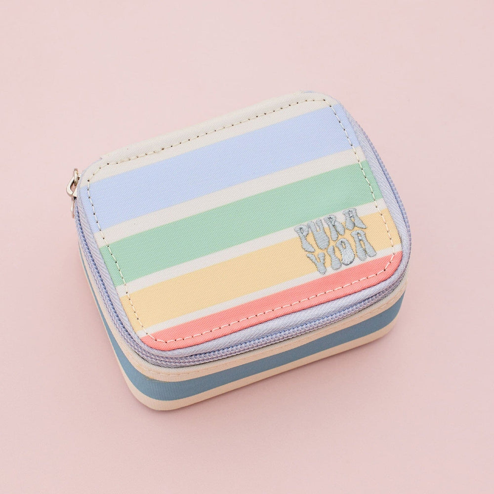 Mini Retro Stripe Jewelry Case 2