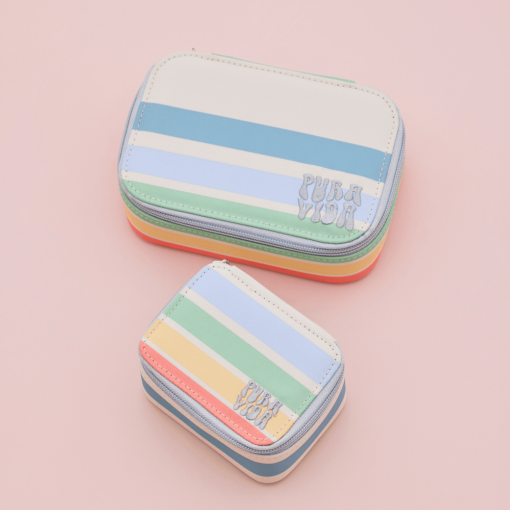 Mini Retro Stripe Jewelry Case 8