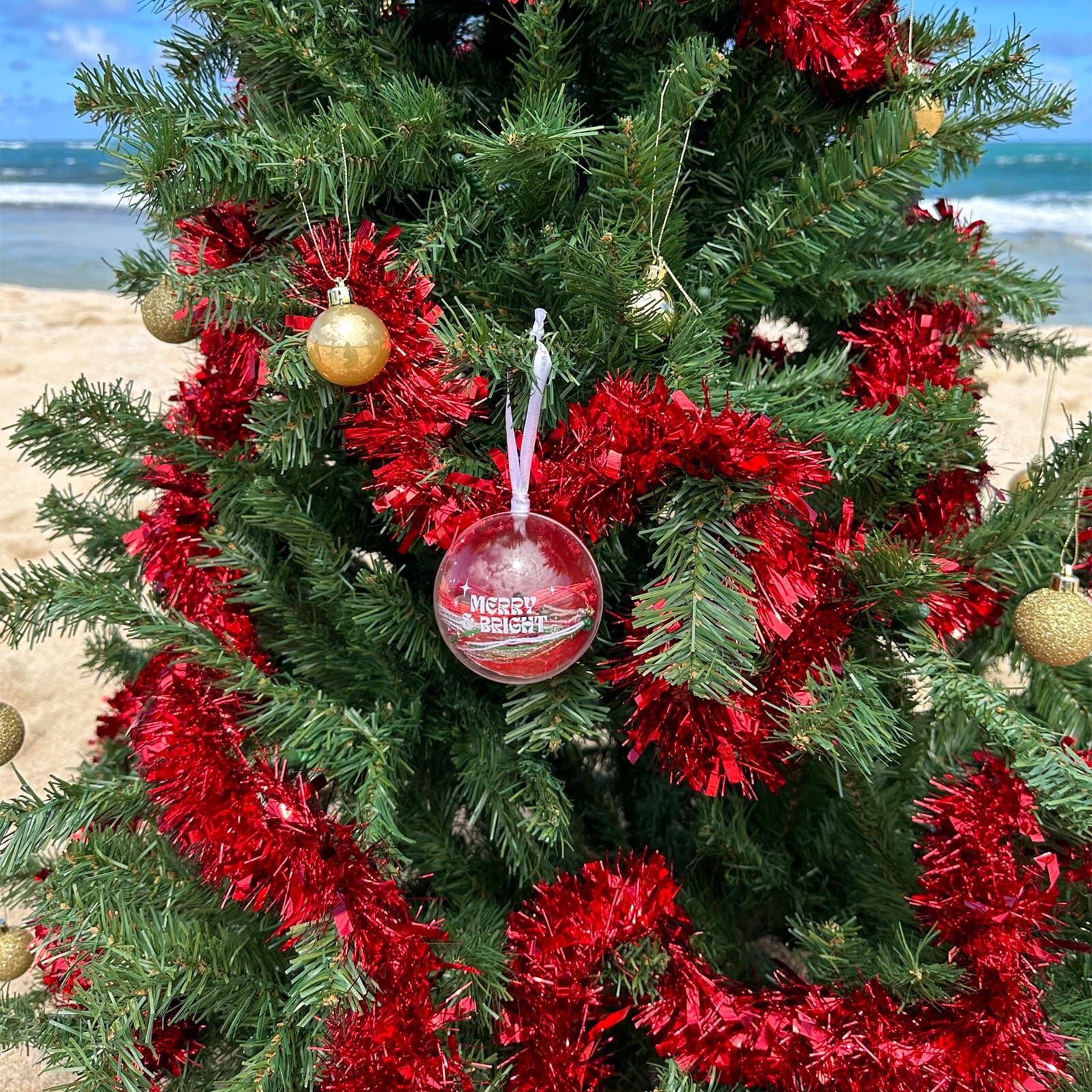 Pura Vida Christmas Ornament