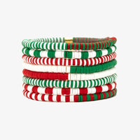 Deck the Halls Stretch Bracelet Set of 8 Gallery Thumbnail