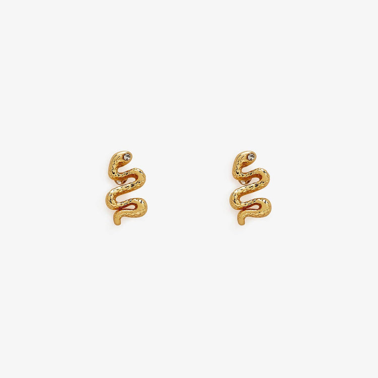 Snake Stud Earrings