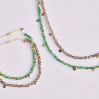 Jade Beaded String Bracelet Gallery Thumbnail