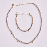 Smokey Quartz Beaded Choker Gallery Thumbnail