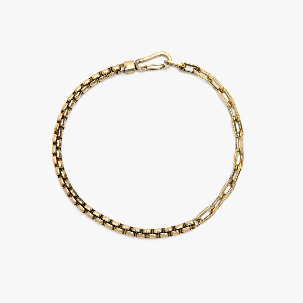 Men's Carabiner Clasp Chain Bracelet 1
