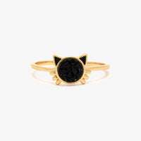 Druzy Cat Ring