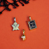 Harper Glow in the Dark Ghost Emoji Charm Gallery Thumbnail