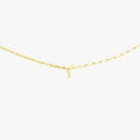 Snake Chain Alphabet Necklace