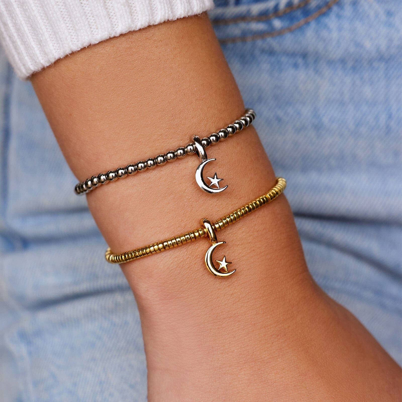 Harper Star and Moon Charm