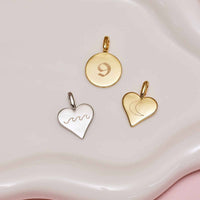 Engravable Heart Harper Charm Gallery Thumbnail