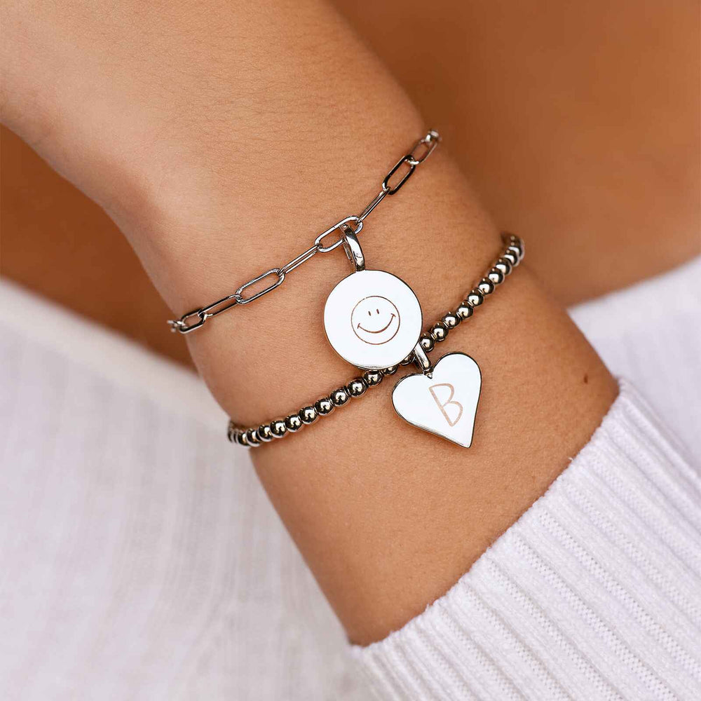 Engravable Heart Harper Charm 10