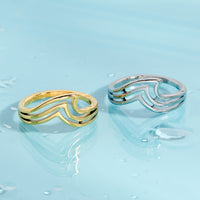 Surfrider Triple Wave Ring Gallery Thumbnail