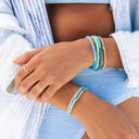Bluebell Seascape Stretch Bracelet