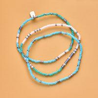 Seafoam Dream Stretch Bracelet Set of 3 Gallery Thumbnail