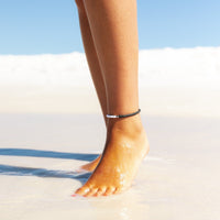 Black & White Seascape Stretch Anklet Gallery Thumbnail