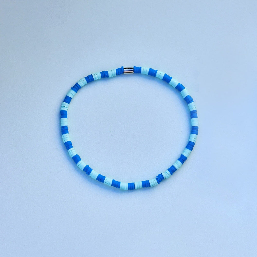 Blue Wave Seascape Stretch Anklet 4