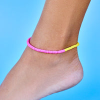 Neon Daze Seascape Stretch Anklet Gallery Thumbnail