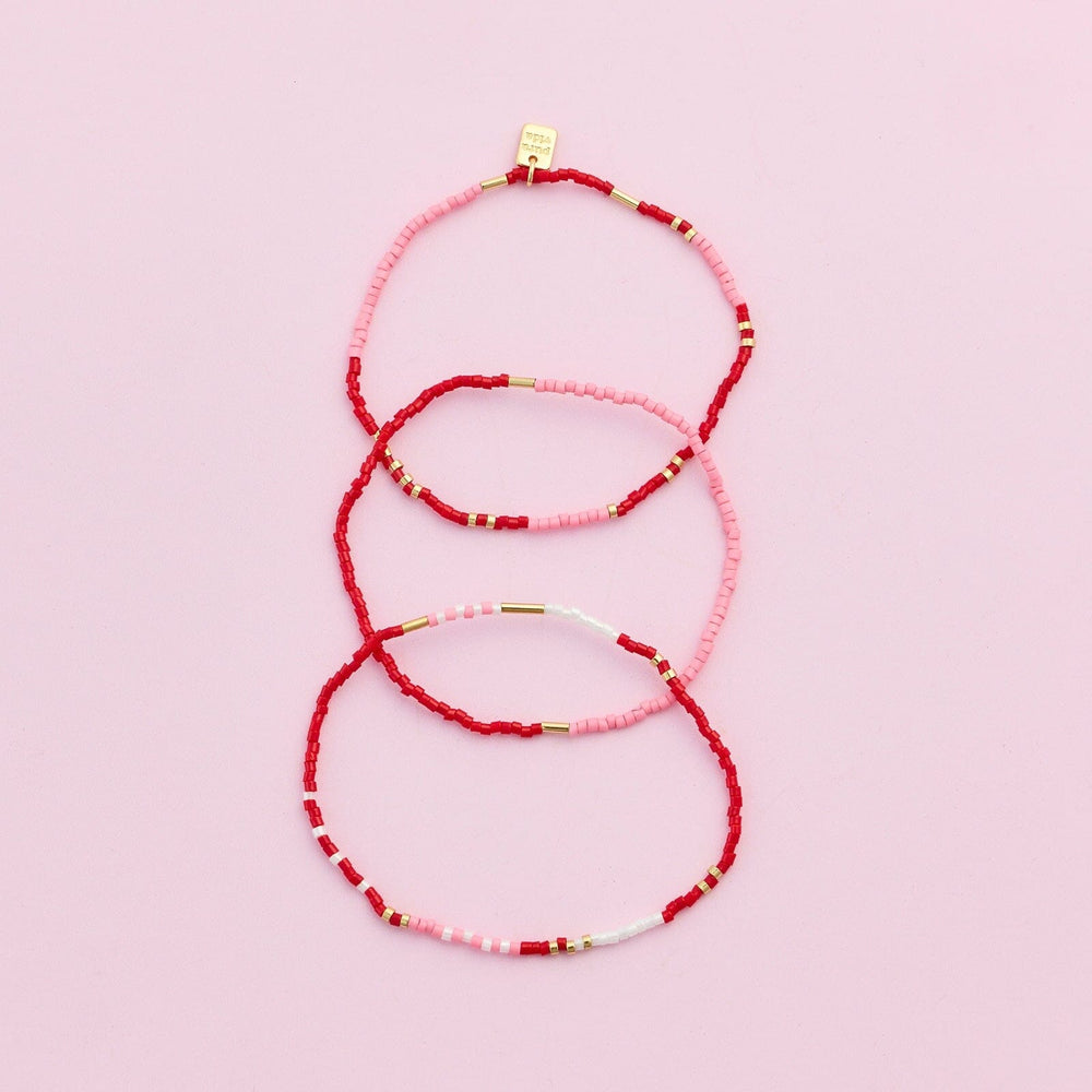 Be Mine Stretch Bracelet Set of 3 4