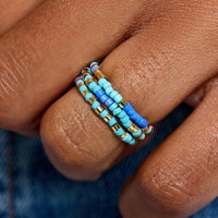 Out to Sea Stretch Ring Set of 3 Gallery Thumbnail