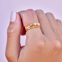 Warm Breeze Stretch Ring Set of 3 Gallery Thumbnail