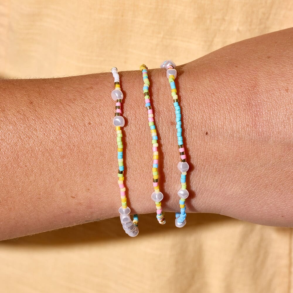 Stage Lights Stretch Bracelet 3 Pack