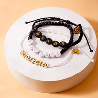 Bubble Letter Bracelet Gallery Thumbnail