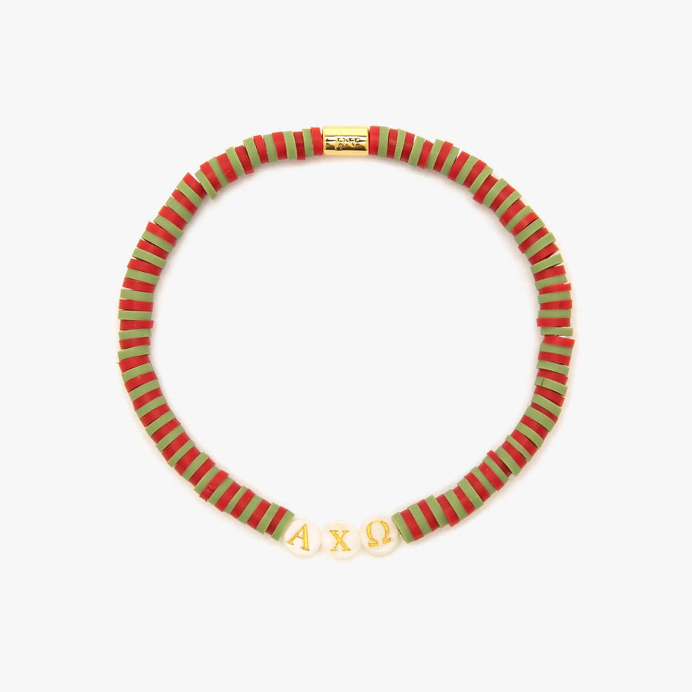 Alpha Chi Omega Stretch Bracelet 1