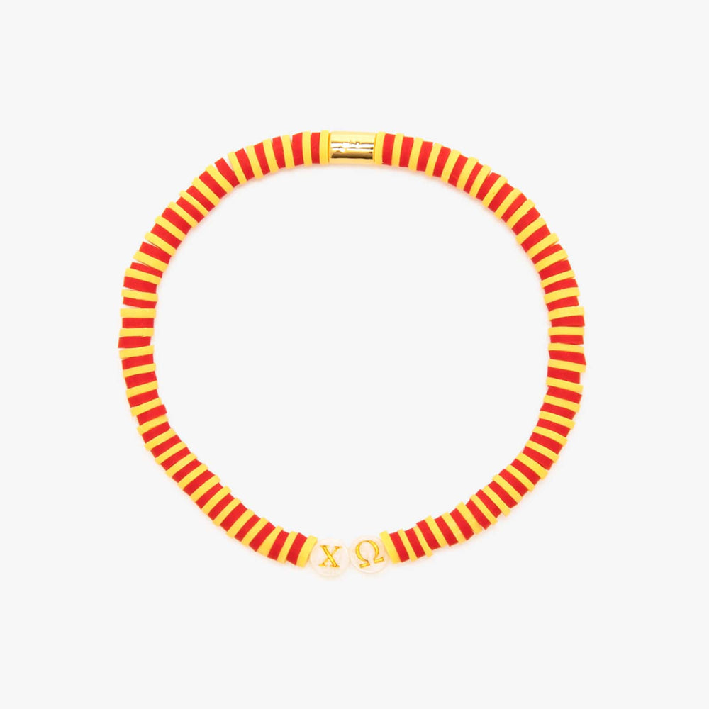 Chi Omega Stretch Bracelet 1