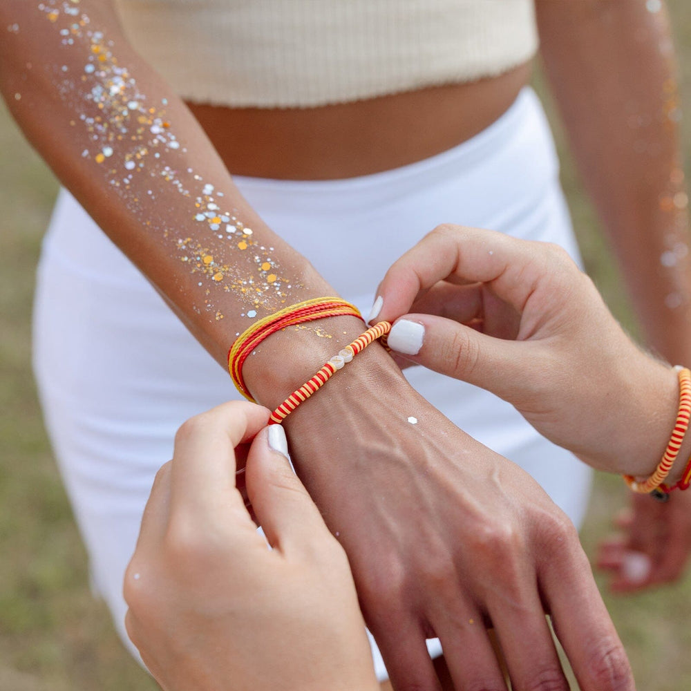 Chi Omega Stretch Bracelet