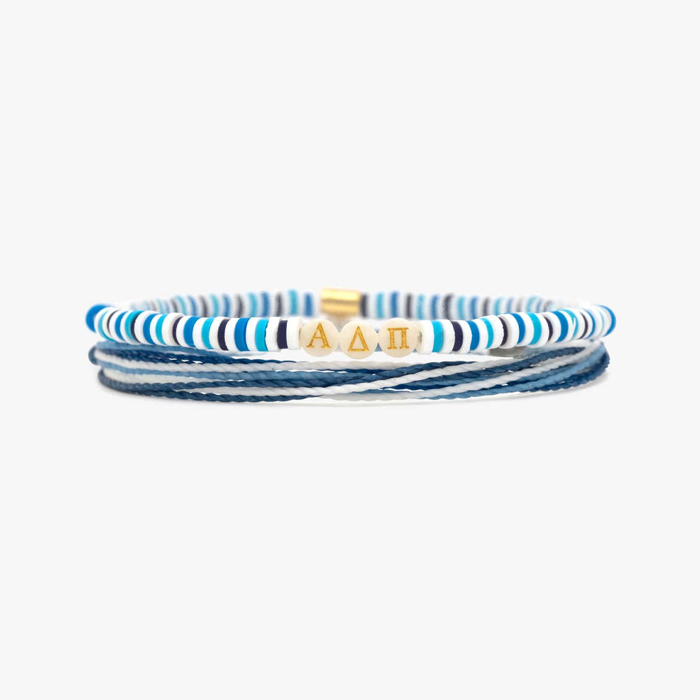 Alpha Delta Pi Bracelet Set of 2 1