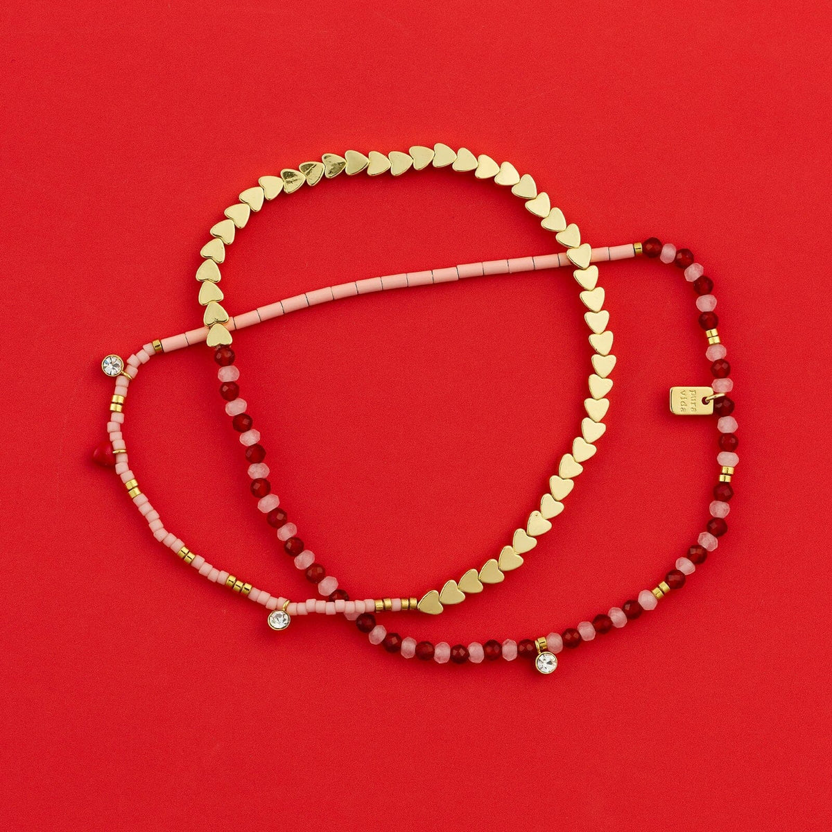 Love 3-In-1 Stretch Wrap Bracelet