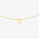 Alphabet Satellite Chain Choker