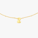 Alphabet Satellite Chain Choker