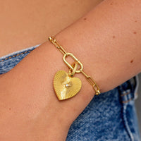 Harper Statement Heart Charm Gallery Thumbnail