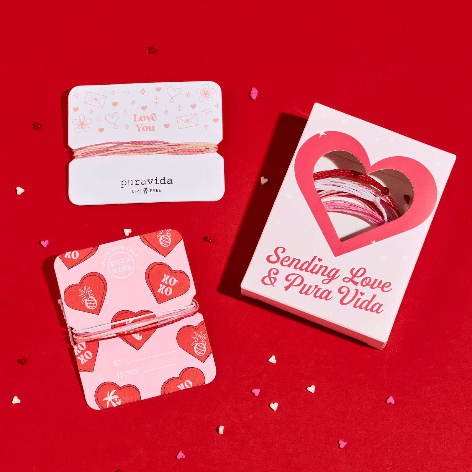 Love You More Bracelet with Card