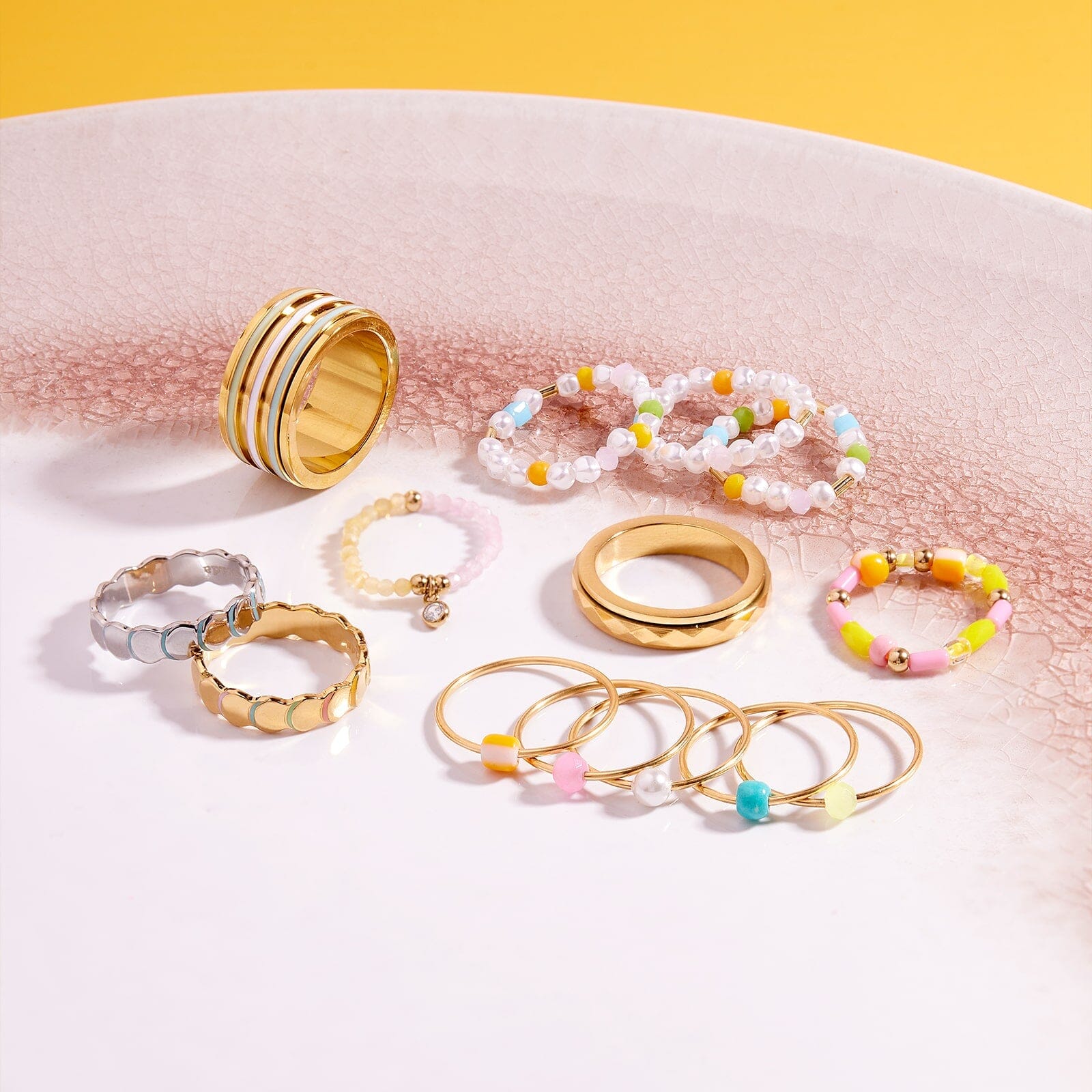 Serenity Floating Ring Stack