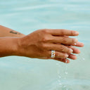 Pippa Pearl Stretch Ring 3 Pack