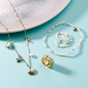 Pippa Pearl Stretch Ring 3 Pack